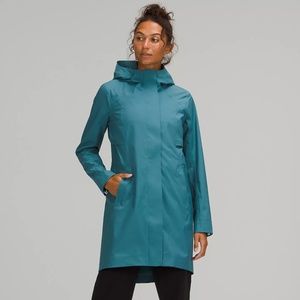 Lululemon Rain Rebel Jacket - Capture Blue - Size 12